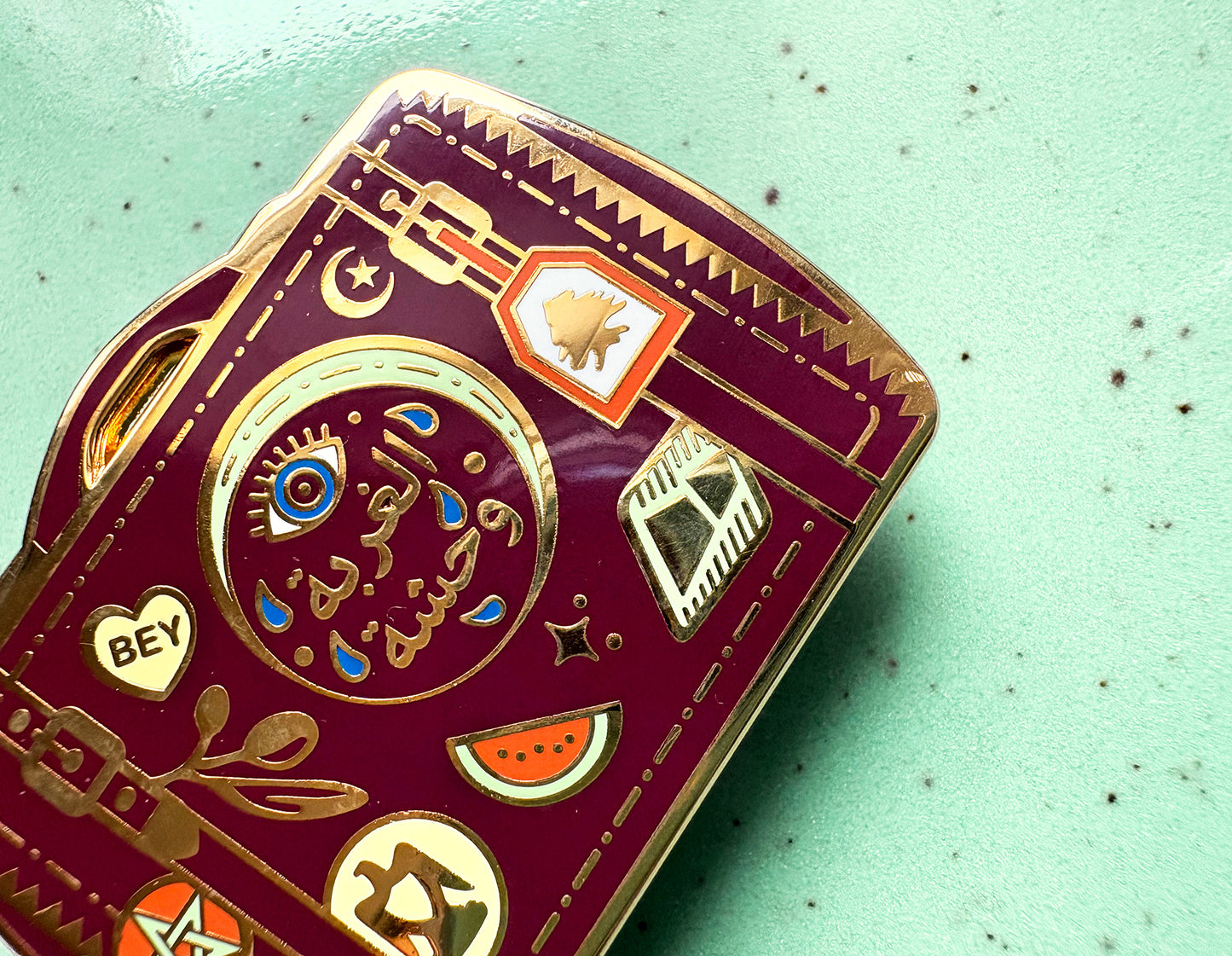 GHORBA SUITCASE PIN