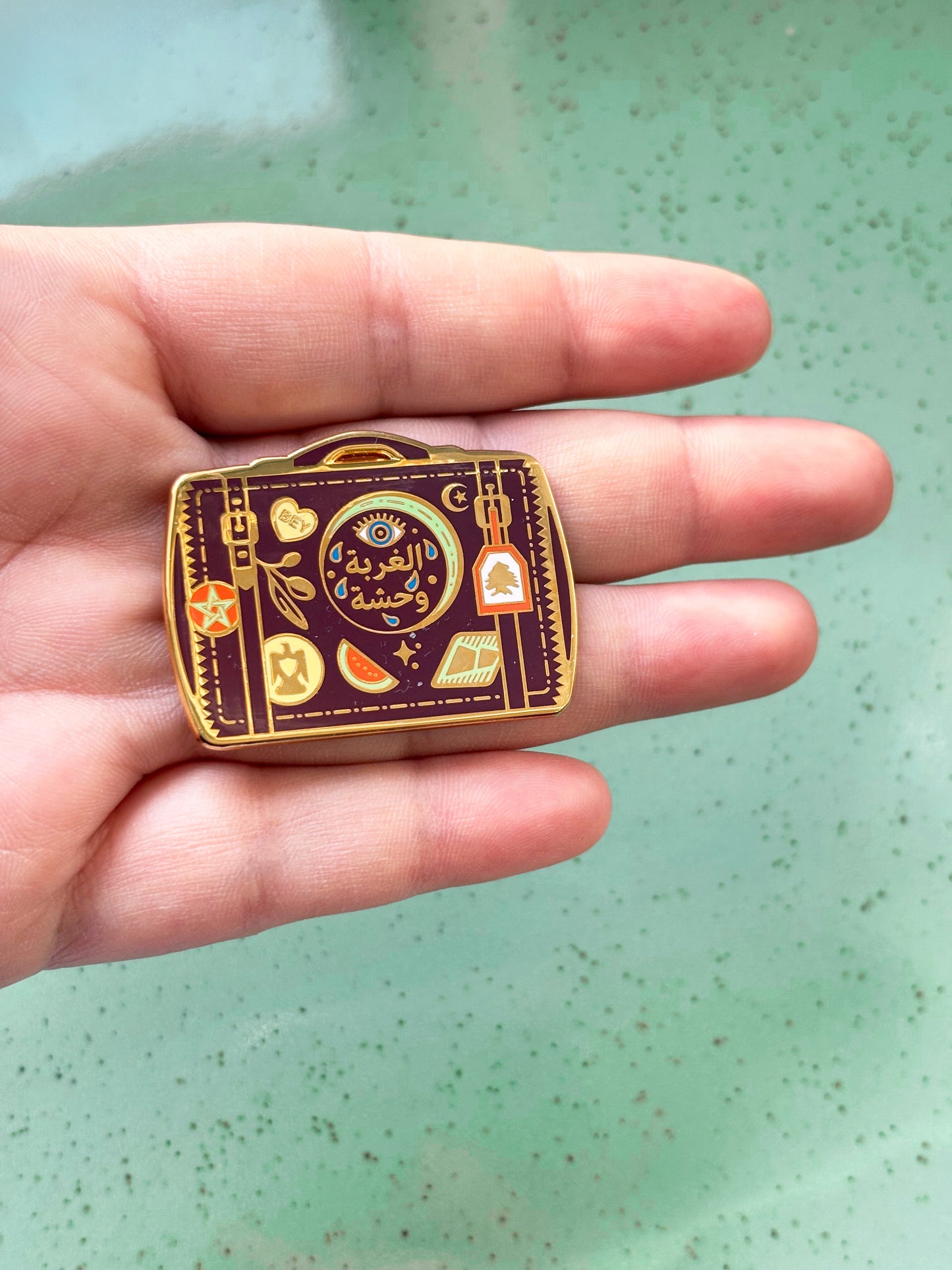 GHORBA SUITCASE PIN