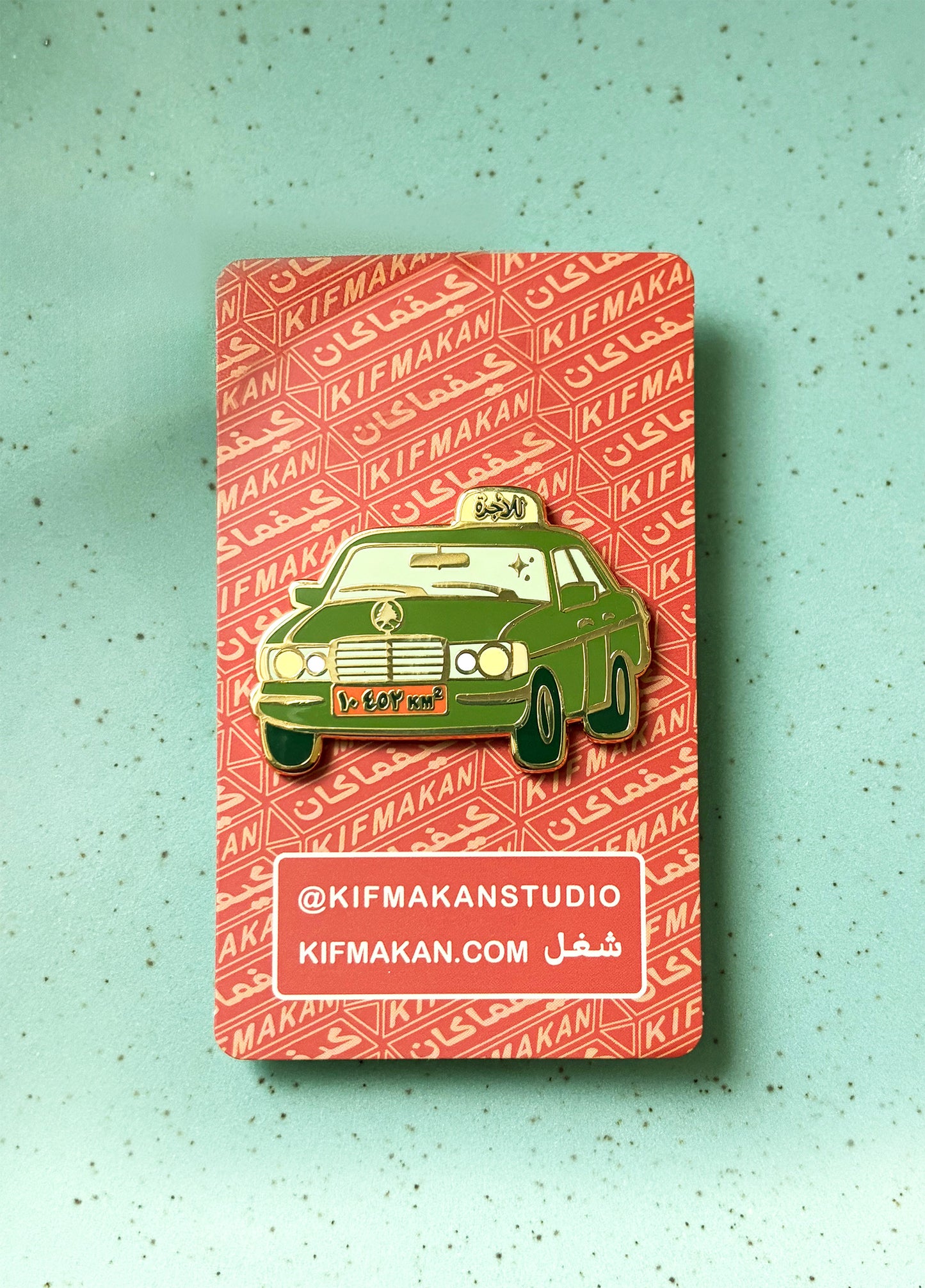 LEBANON TAXI PIN